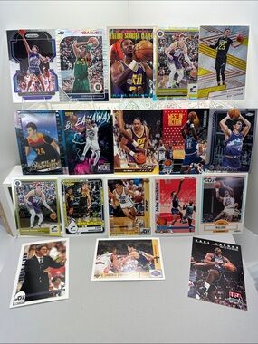 Utah Jazz lot of 18 w/Stockton/Malone, Mitchell & Markkanen/Kessler